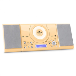 AUNA stereo sistem MC-120 (MP3, USB, CD, FM), bež