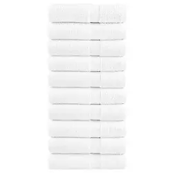 Ručnici za tuširanje SOLUND 10 kom bijeli 70x140cm 600 gsm