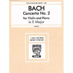 BACH J.S.:CONCERTO E DUR BWV 1042 VIOLIN NOTE