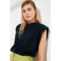 Trendyol Milla Ženska majica TWOSS20TS0021, Crna