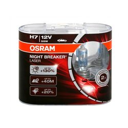 OSRAM žarnica h7 12v 55w 64210 nbl night breaker laser, dvojno pakiranje