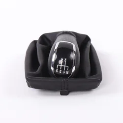 888 CAR ACCESSORIES Audi A4-A5-Q5 ručica menjača sa kožom 5 brzina Audi A4 2007-2016 Audi A5 2007- Audi A6 2004- Audi Q5