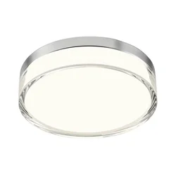 Redo 01-3727 - LED plafonsko svetlo FRISBI LED/12W/230V 3000/4000K IP44 hrom