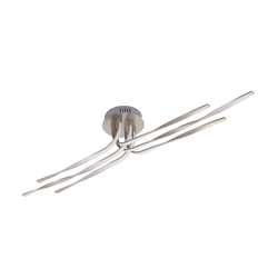 Briloner 3340-062 - LED prigušiva stropna svetiljka TWIN 6xLED/7,5W/230V