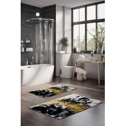 Lessentiel Maison Set prostirki za kupatilo CT-5049, 2 Komada, Šarena