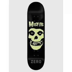 Zero Misfits Fiend Skull Gitd 8.5 Skateboard Dec black