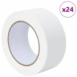 Trake za maskiranje slikara 24 pcs Bijelo 50mm x 50m Papir