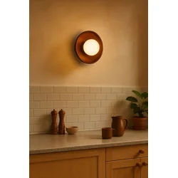 OPVIQ Zidna lampa Hand S Walnut
