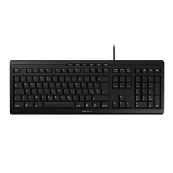 CHERRY Tipkovnica STREAM, črna, USB, SLO