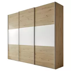 Ormar Sa Kliznim Vratima Includo 280/222/68 cm bela, hrast artisan