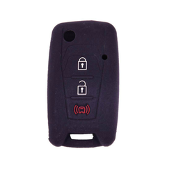 CAR 888 ACCESSORIES Silikonska navlaka za ključeve Ssang Yong crna