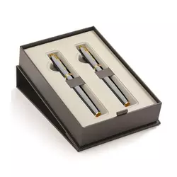 Parker poklon SET Royal IM Black GT – Nalivpero + Roler