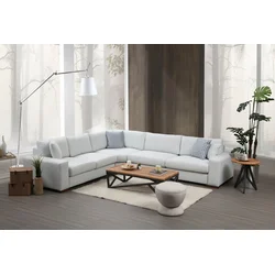 Atelier del Sofa Ugaona garnitura Loop 20 95x85x282cm Bela