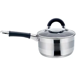 KINGHoff Jeklena ponev s pokrovom 1,0 l 14 cm KH1254