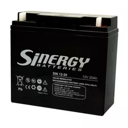 Sinergy 12 V/20 Ah zamjenska punjiva baterija za UPS
