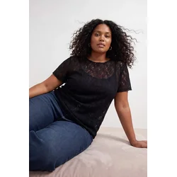 Trendyol Curve Ženska bluza Tbbss26Af00196, Crna