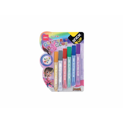 DELI Lepak glitter/ 6 boja EA71101