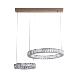 Zuma Line MD3713-2-3GT - LED luster na sajli GIRONA LED/36W/230V roze zlato