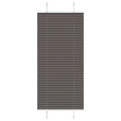 Plisirana roleta crna 65x150 cm širina tkanine 64,4 cm