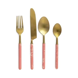 Komplet jedilnega pribora Calma House Mango 4-pack