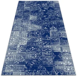 Decormat Zunanja preproga Kaotične ploščice 100x150 cm