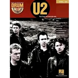 U2 PLAY ALONG DRUM +CD