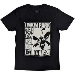 Linkin Park Majica Logos Rectangle Unisex Black XL