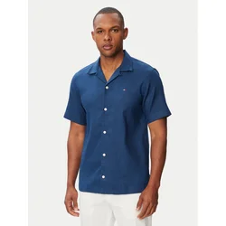 Tommy Hilfiger Srajca MW0MW43090 Modra Regular Fit