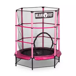 KLARFIT trampolin Rocketkid (140cm), roza
