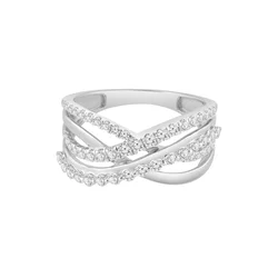 Diamant Exquis Prstan srebrna