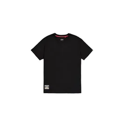 ALPHA INDUSTRIES Majica bež / črna / bela