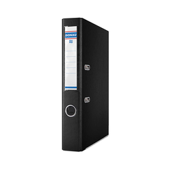 Donau registrator Premium PP A4/50, črn