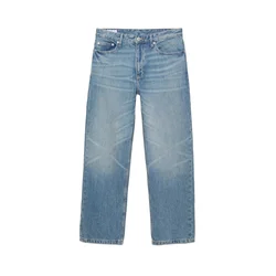 Pull&Bear Kavbojke moder denim
