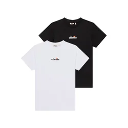 ELLESSE Majica Duranio črna/bela