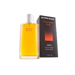 Toaletna voda Christopher Dark Men Action Black 100 ml