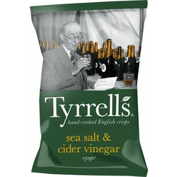 Tyrrells Chips sea salt & cider vinegar