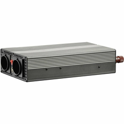 VOLTCRAFT Pretvornik VOLTCRAFT MSW 1200-12-F 1200 W 12 V/DC 10.5 - 15 V/DC vijačni zaščiteni kontakti-vtičnica F