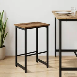 vidaXL Barski stol Star les 40 x 32 x 64 cm Inženirski les