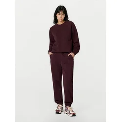 Sinsay - Dres jogger pantalone od terry - karmin