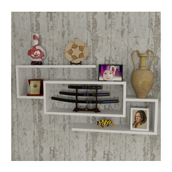 HANAH HOME Zidna polica Janison White