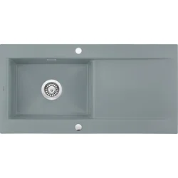 Deante Sabor ZCB 3113 Sudopera, 1 korito, 18cm, Keramička, Siva