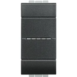AXIAL KRIŽNI PREKIDAČ 1P/16A/250V 1M ANTRACIT