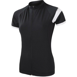 Sensor Cyklo Coolmax Classic dámský dres kr.rukáv celozip true black