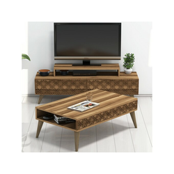 Hanah Home Set namestaja za dnevnu sobu City - orah, orah