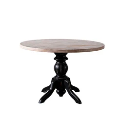 Hanah Home Trpezarijski sto Albero32, 115x75 cm, Crni