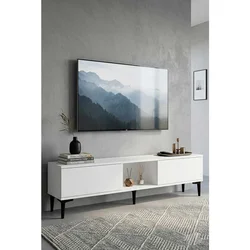 Hanah Home TV komoda Didema 150, 150 cm, bela