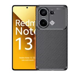 Maska Carbon Defender za Xiaomi Redmi Note 13 5G (EU), Crna