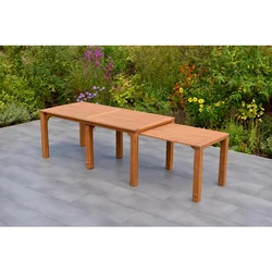 Gardenson Vrtna Miza Flex, 90x76x185cm, Raztegljiva