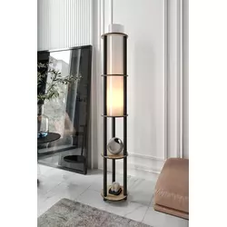 Opviq Podna lampa KS-11125, 17x150 cm, IP20, Bež-crna