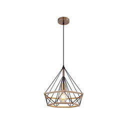 Globo 69029 - Luster na sajli ULLEU 1xE27/60W/230V